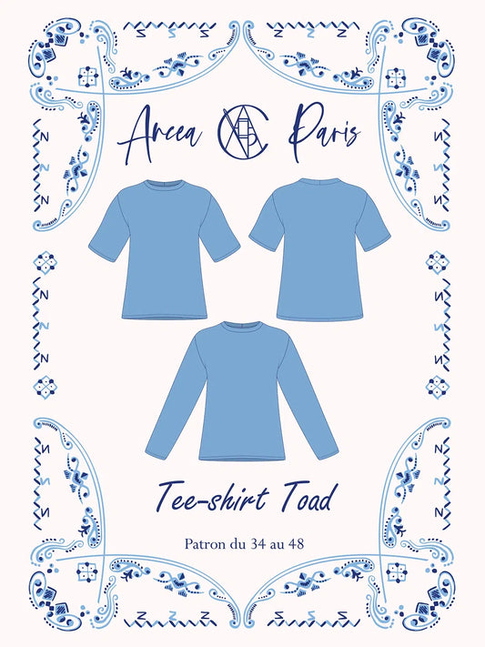 Patron de couture Tee-shirt Toad