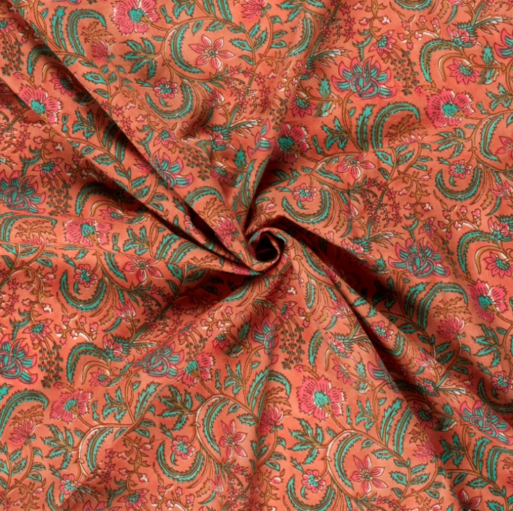 Voile Indien Rose