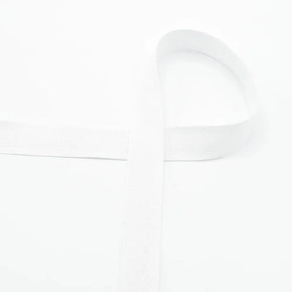 Ruban Sergé Coton – Blanc
