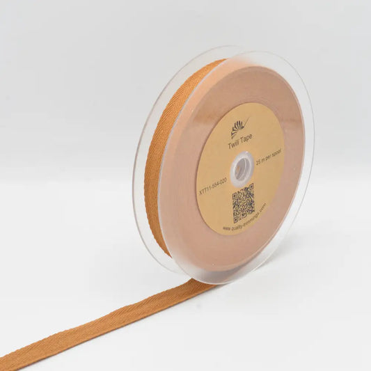 Ruban Sergé Coton – Caramel