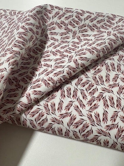 Popeline de Coton Feuillages