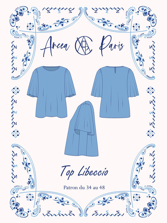 Patron de couture Top Libeccio