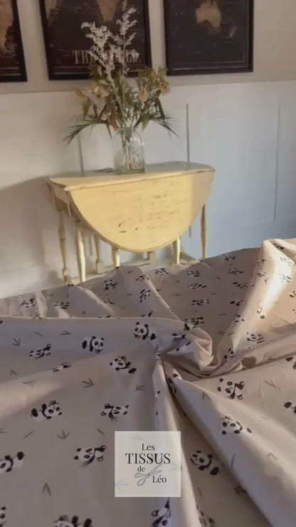 Koda Panda Cement Printed Cotton